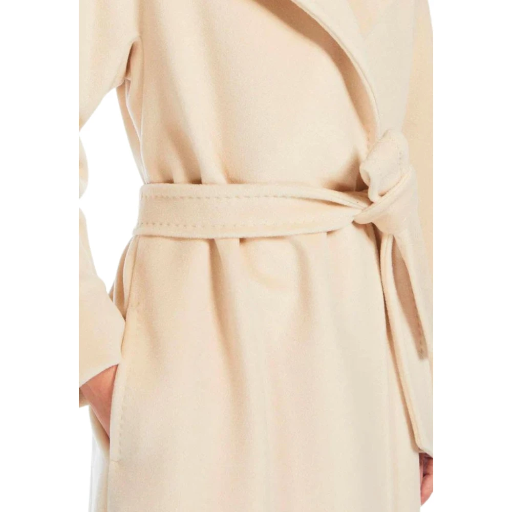 Max Mara Studio Elegante Beige Jas Beige Dames