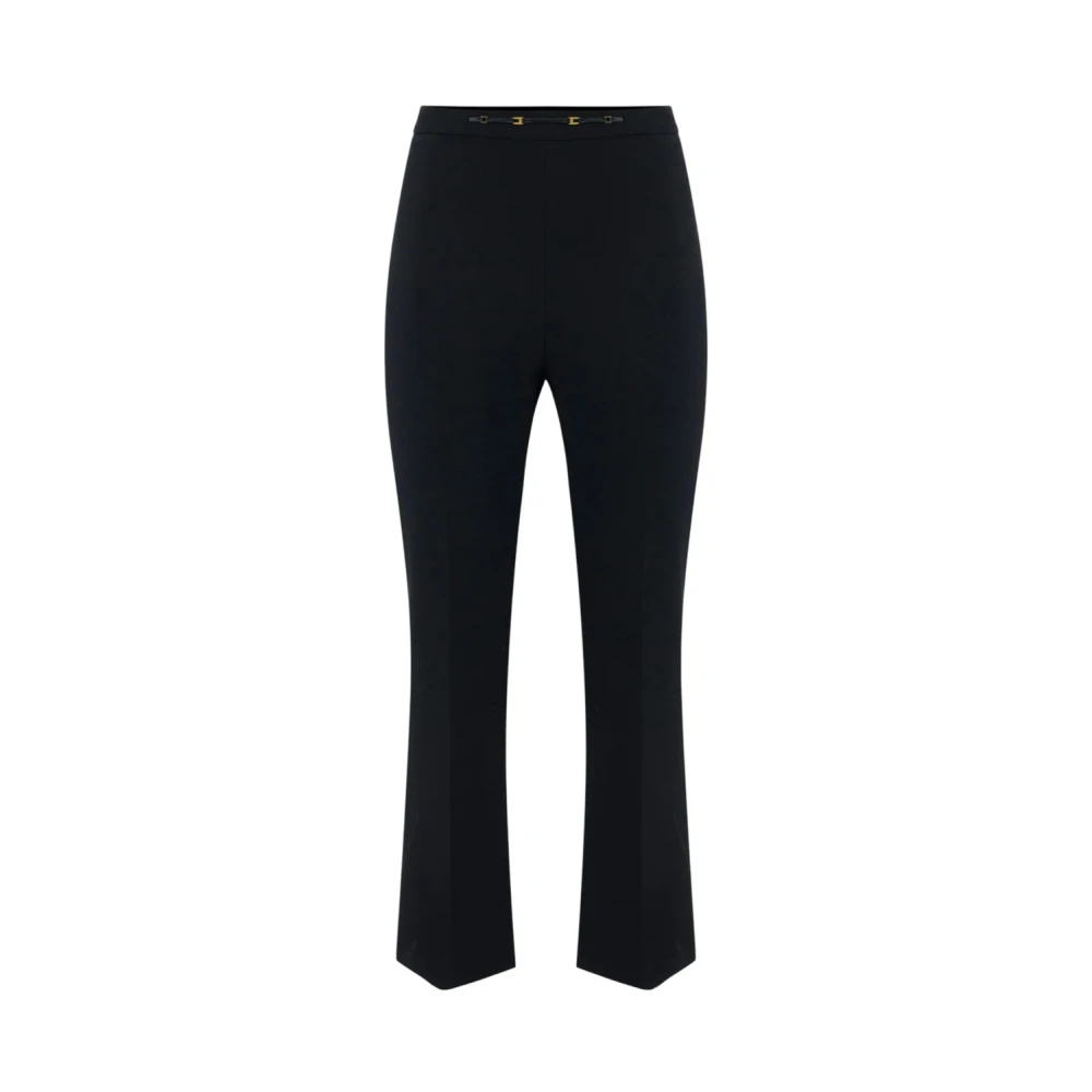 Elisabetta Franchi Donna Nero Pantaloni, S, New, - Immagine 4