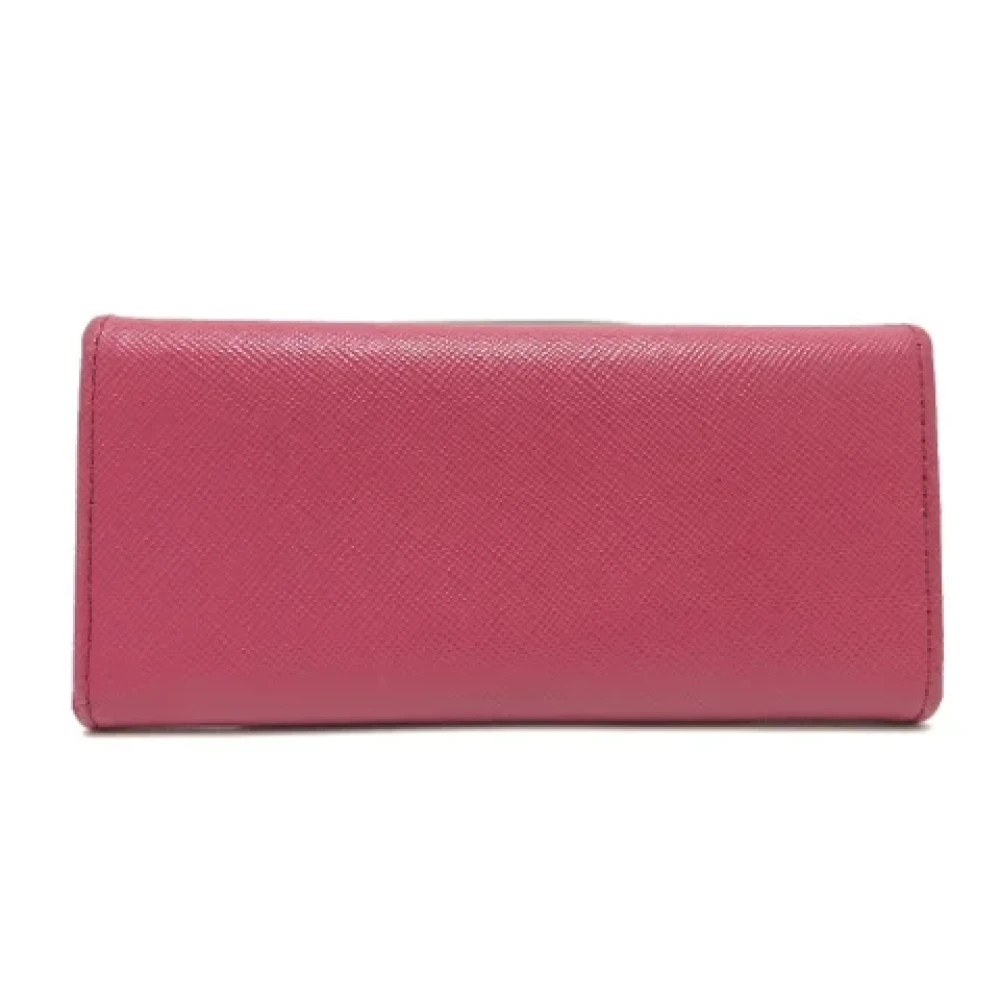 Prada Vintage Pre-owned Fabric key-holders Pink Dames