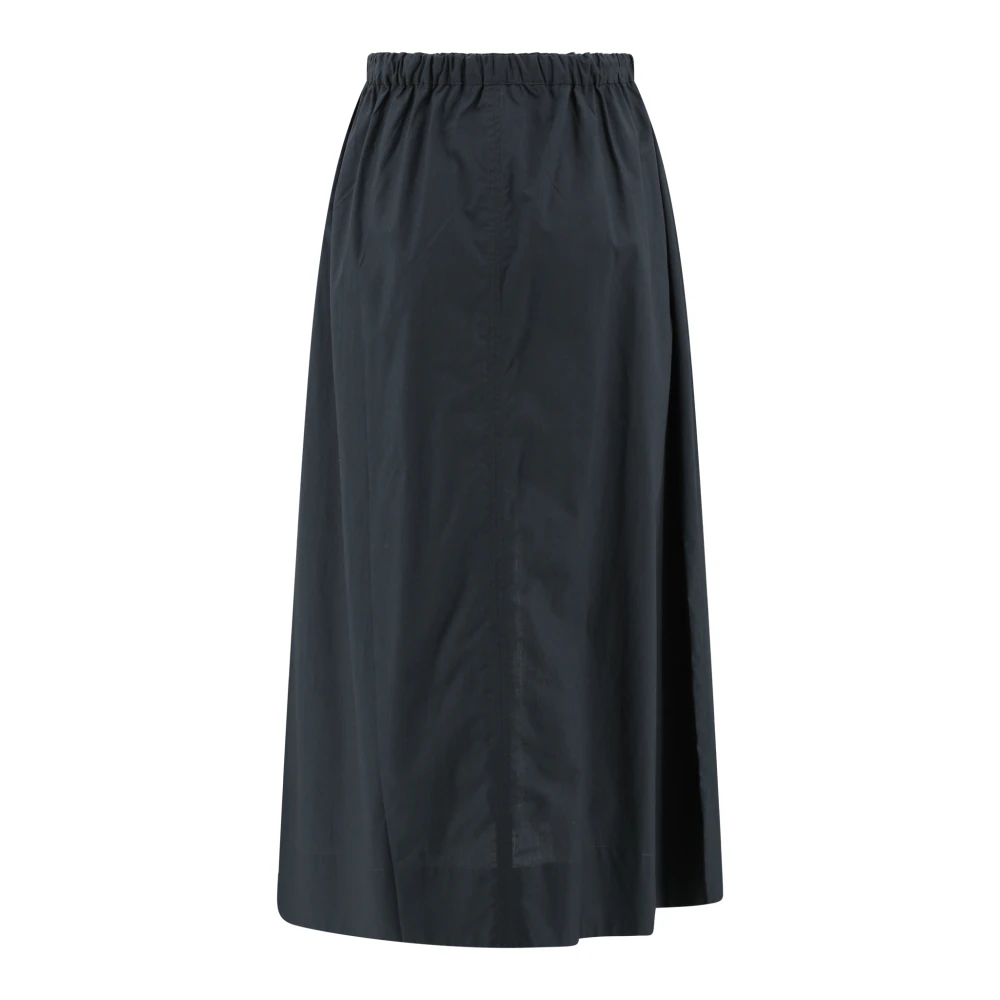 Soeur Blauwe Katoenen Rok met Voorsplit Blue Dames
