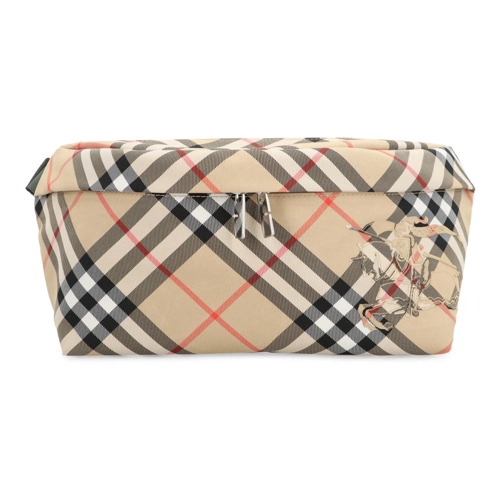 Burberry Men's Beige Bum Bags, One Size, Technical Fabric Belt Bag