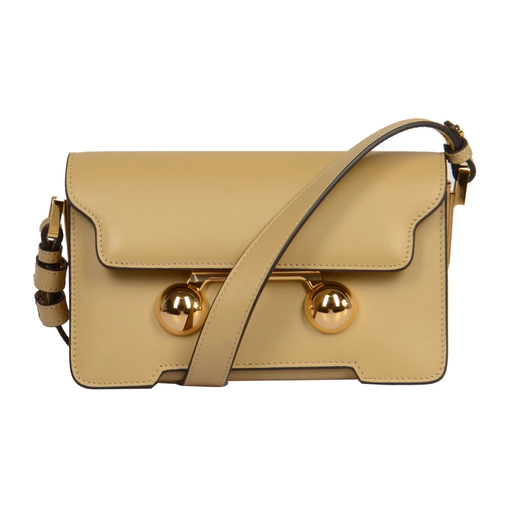 Marni Mini Schoudertas Brown Dames