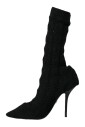 talons-aiguilles-noirs-mi-mollet-bottes