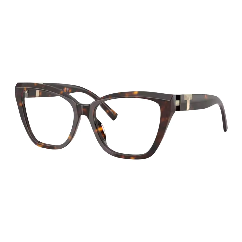 Tiffany Brown Glasses, Unisex, 54 Mm, Stylish Eyewear Frames In Havana Color