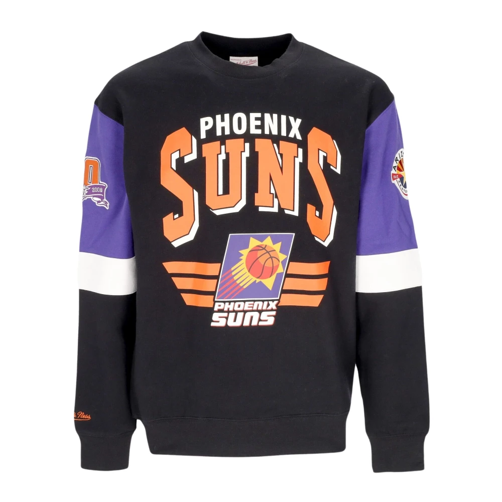 Mitchell & Ness NBA All Over Crew 3.0 Sweatshirt Multicolor Heren