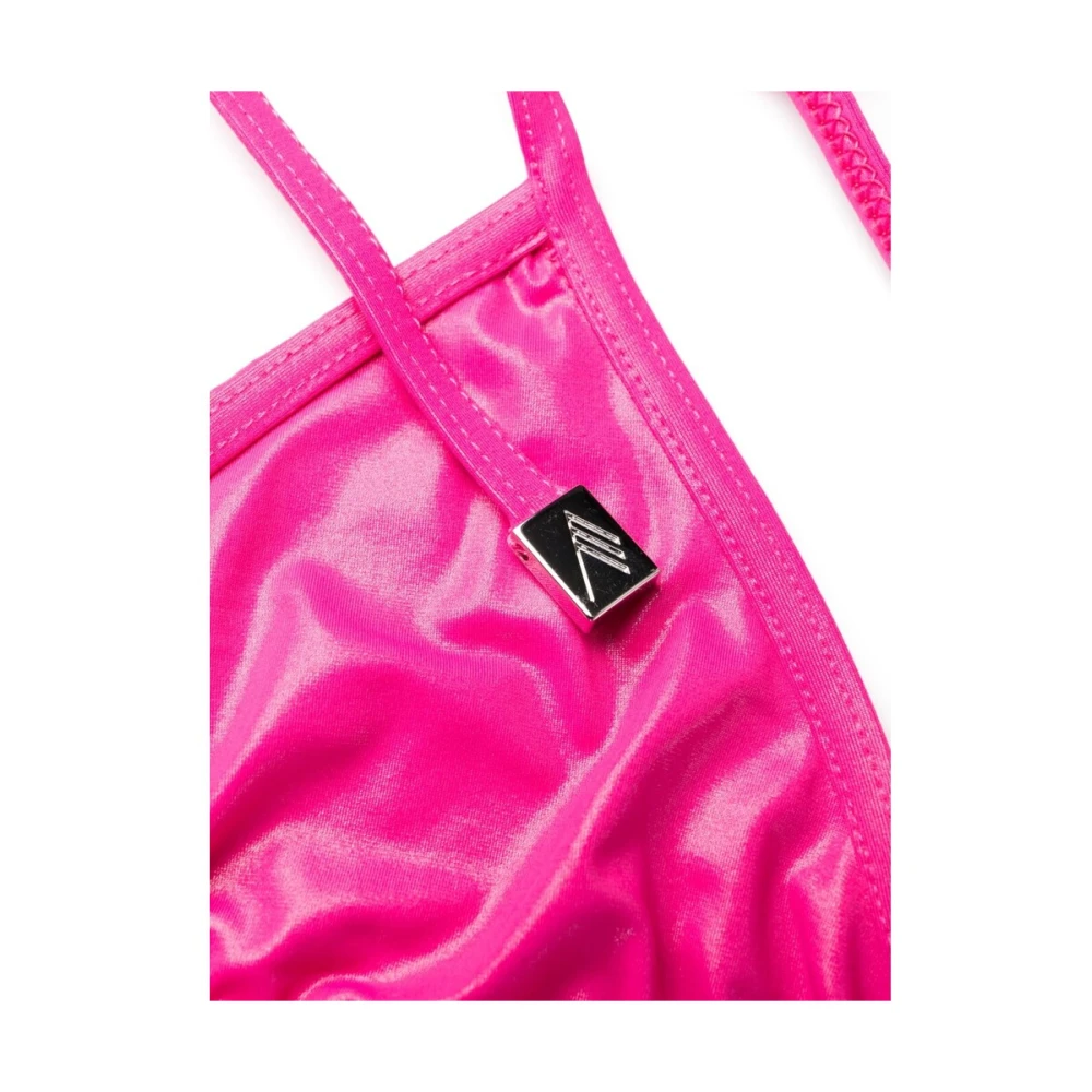The Attico Fuchsia Roze Driehoek Bikini Pink Dames