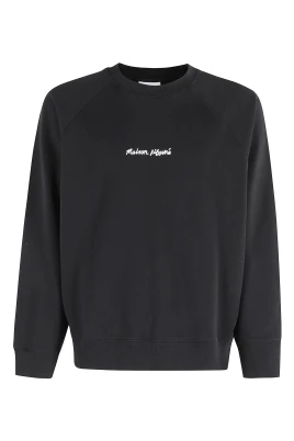 Line Handwriting Oversize Sweatshirt