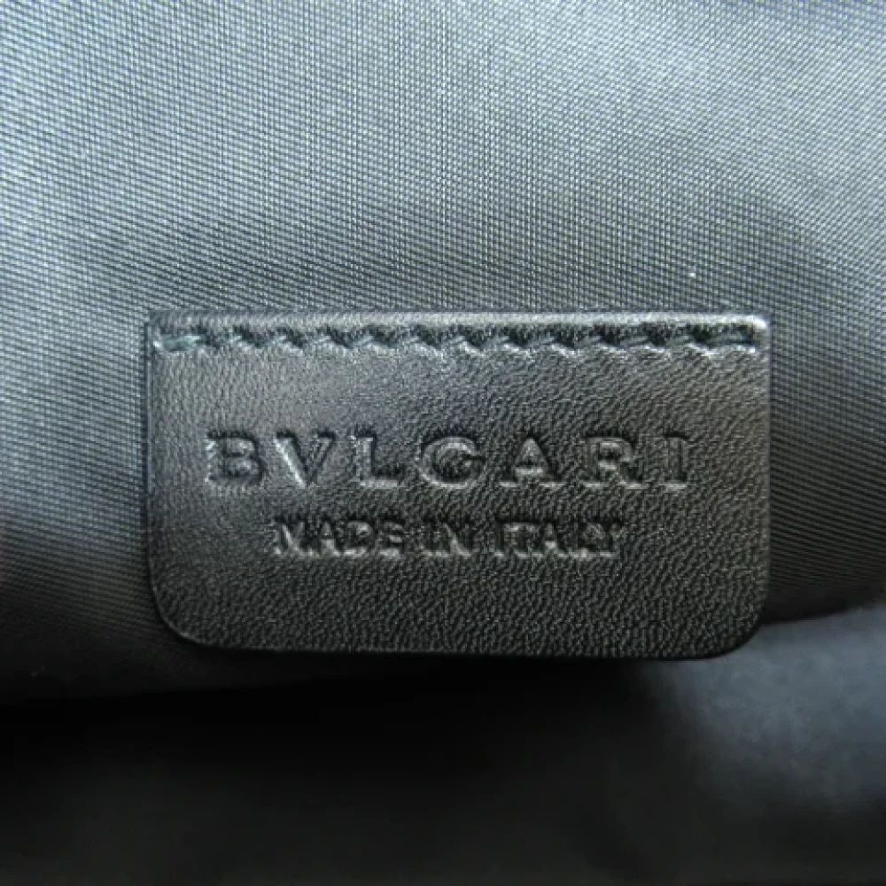 Bvlgari Vintage Pre-owned Coated canvas pouches Brown Dames