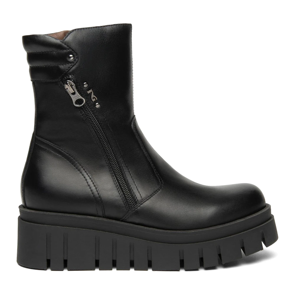 Nerogiardini Black Ankle Boots, Female, 3 Uk, Platform Bootie