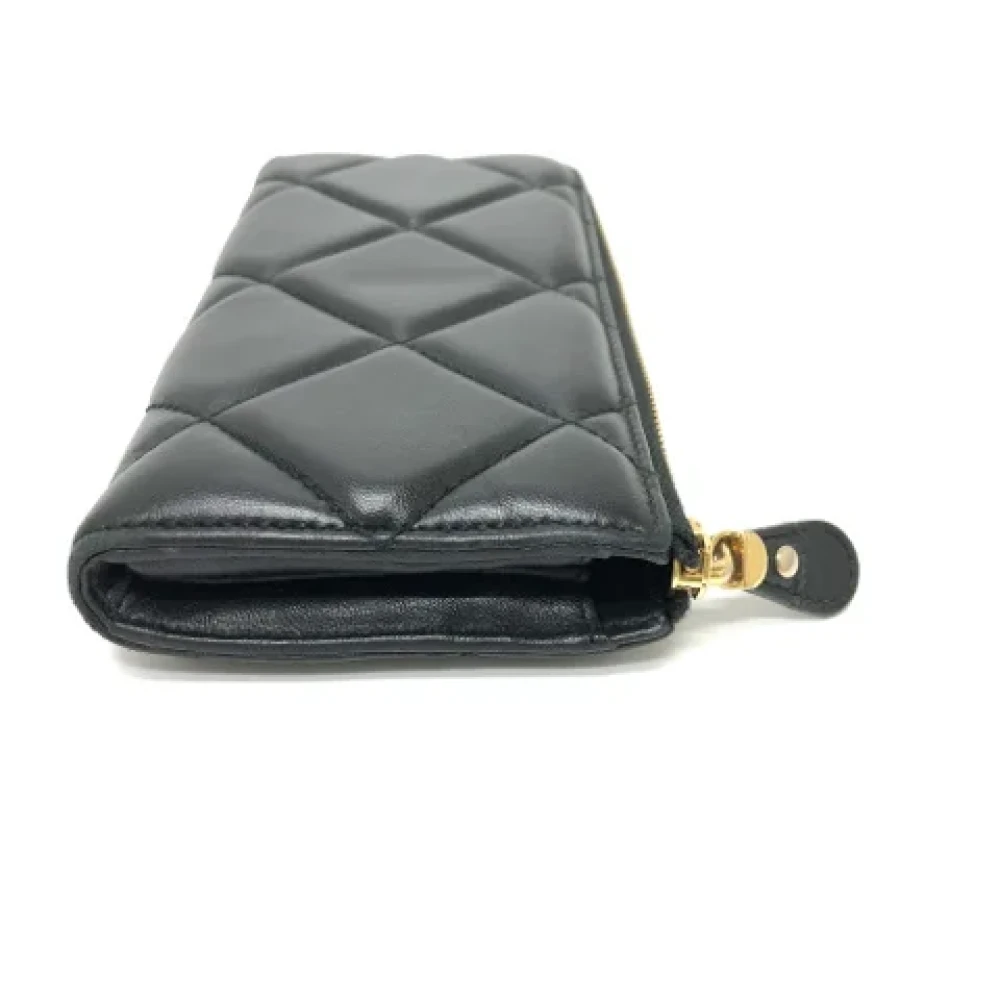 Salvatore Ferragamo Pre-owned Leather wallets Black Dames