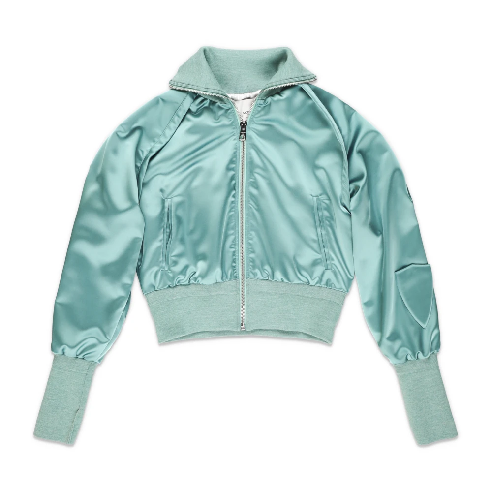 Philippe Model Women's Green Zip-Throughs, M, Jacket