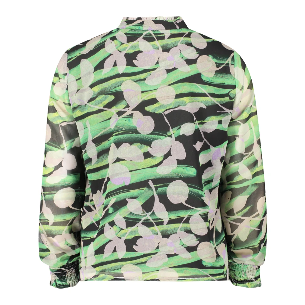 Betty & Co Bloemen Chiffon Blouse Multicolor Dames