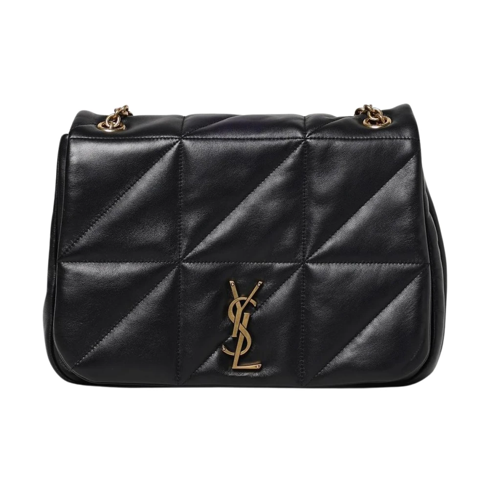 Saint Laurent Women's Black Le 61 Quilted Shoulder Bag