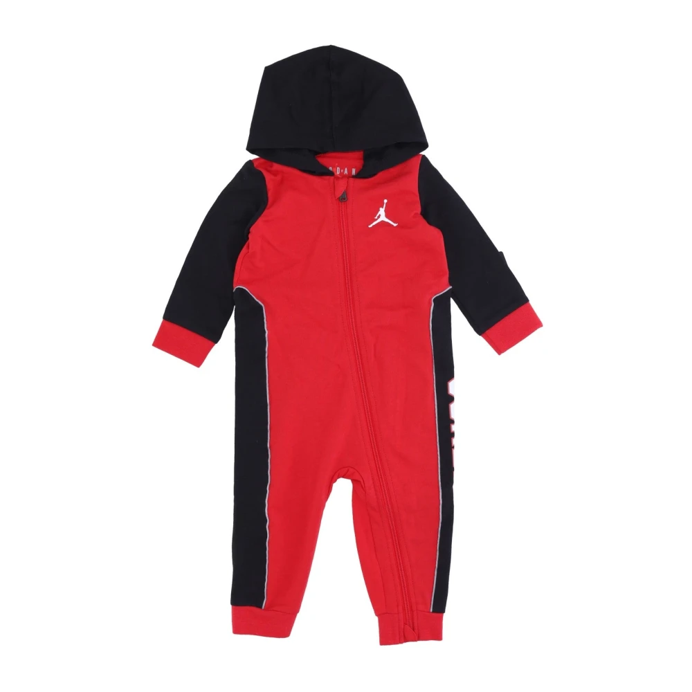 Jordan Röd Baby Huva Overall Multicolor, Unisex