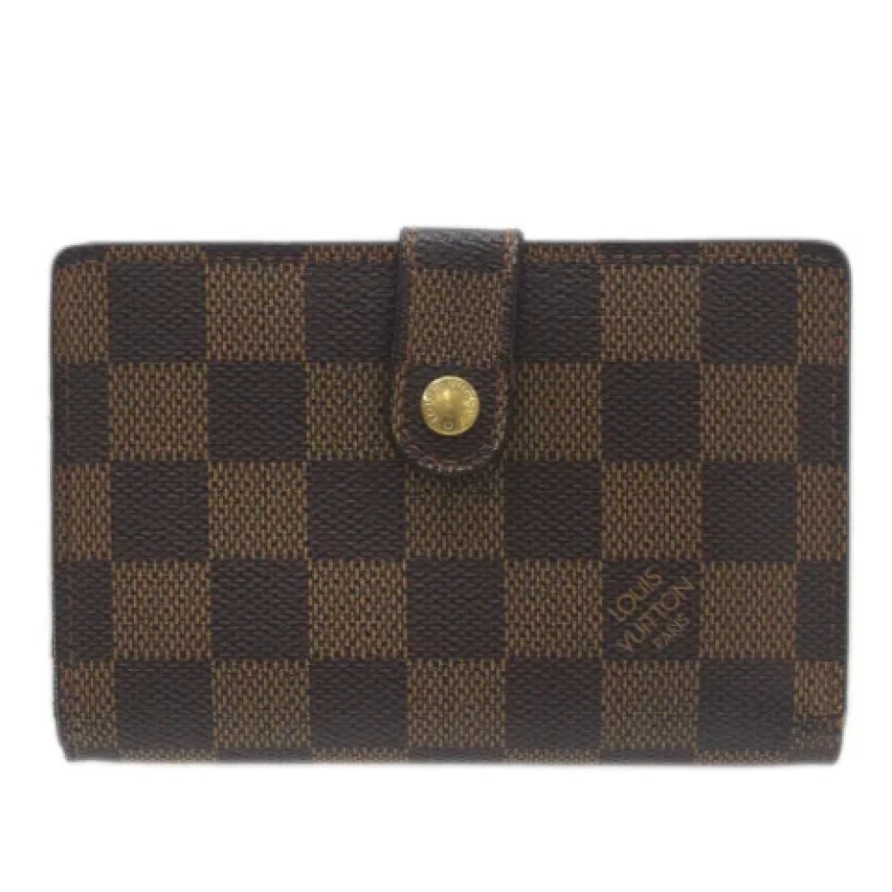 Louis Vuitton Vintage Pre-owned Canvas wallets Brown Dames