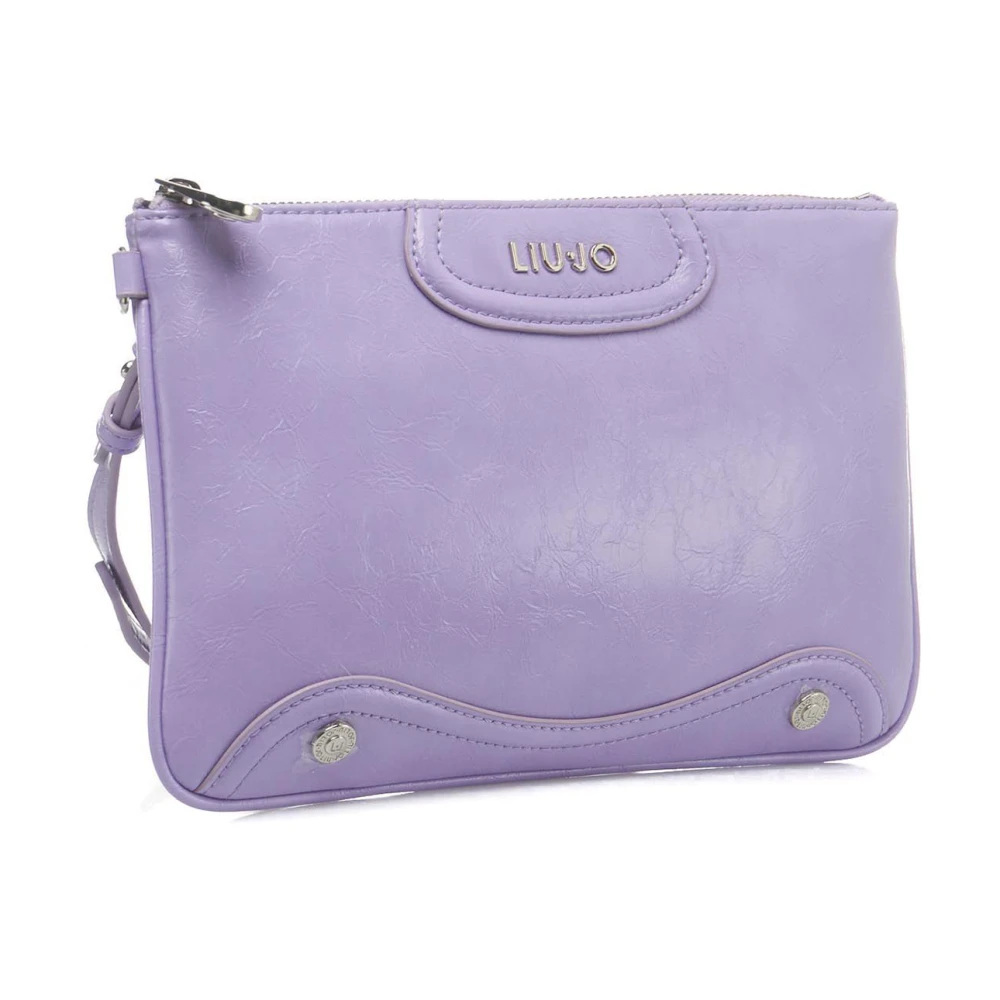 Liu Jo Paarse Clutch Tas voor Vrouwen Purple Dames