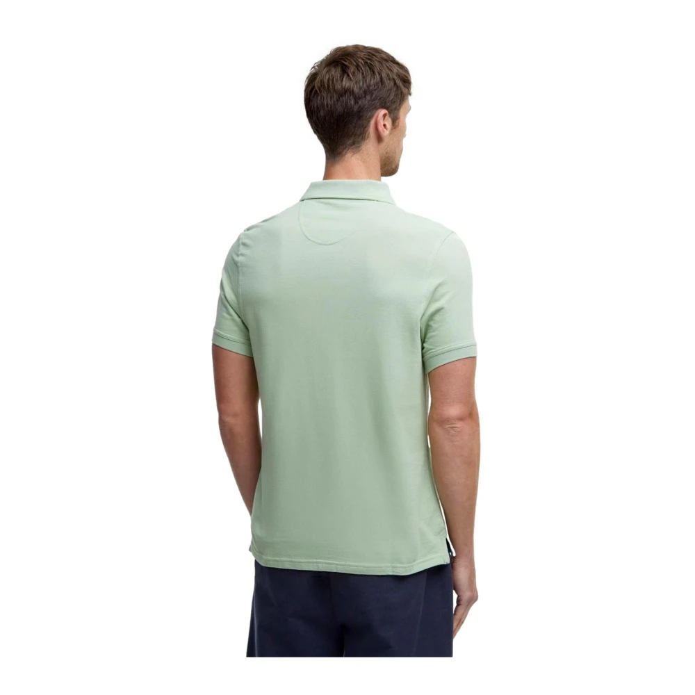 Barbour Lichtgewicht sportpoloshirt Groen Green Heren