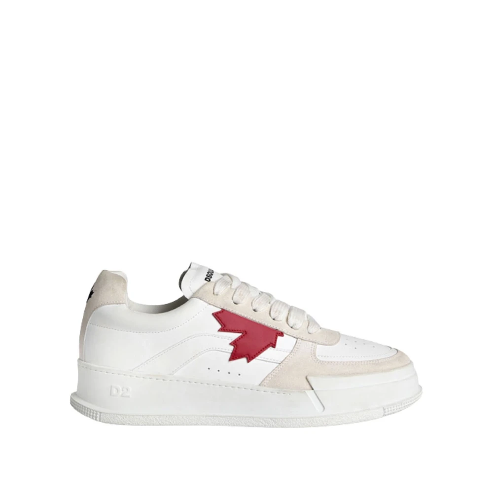 Dsquared2 Stijlvolle Sneakers voor Mannen en Vrouwen White Heren