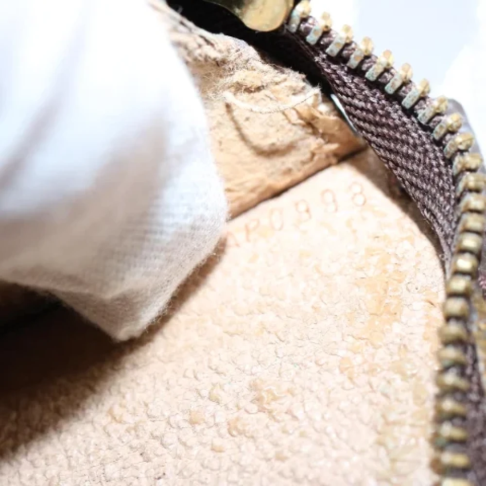 Louis Vuitton Vintage Pre-owned Canvas clutches Brown Dames