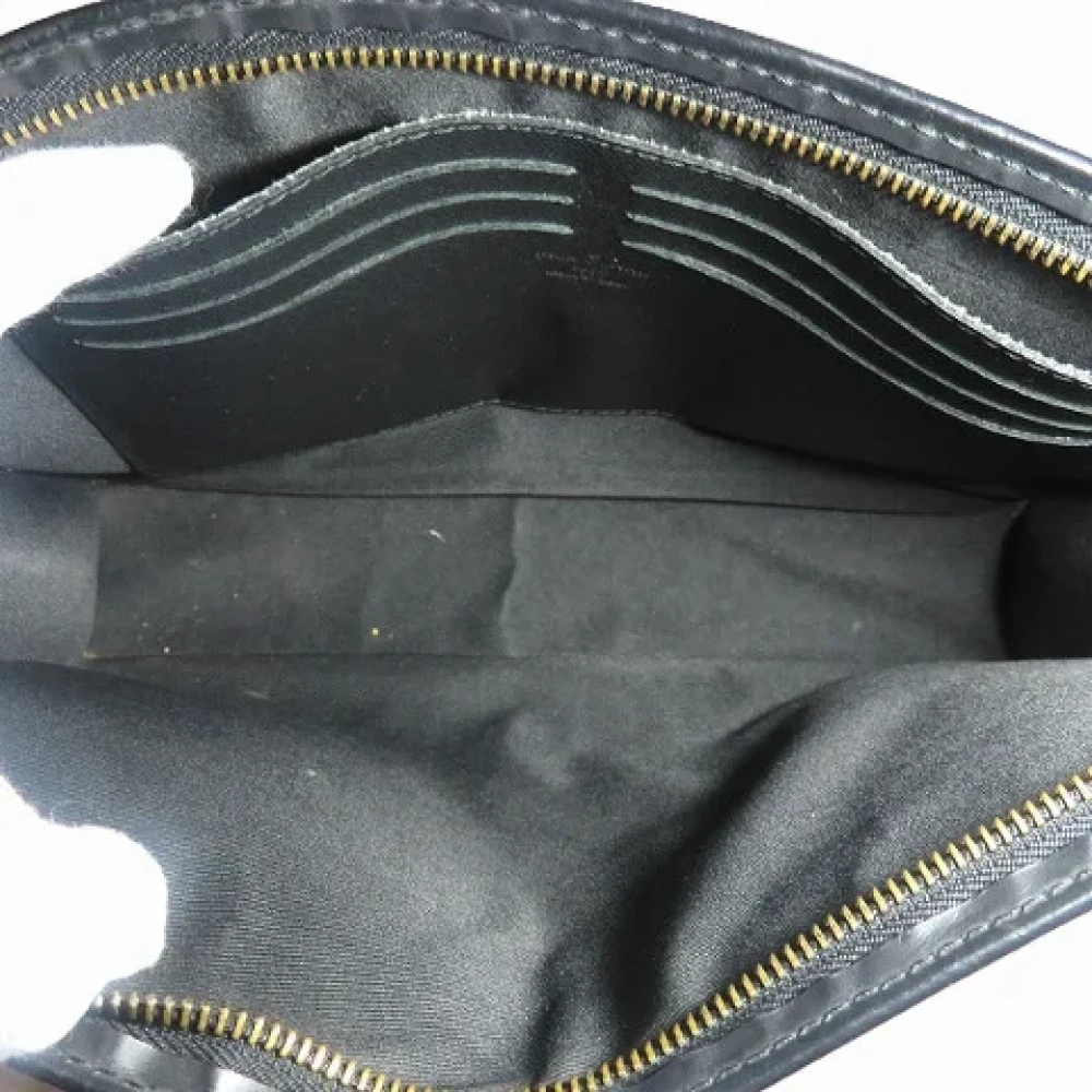 Louis Vuitton Vintage Pre-owned Canvas clutches Black Dames