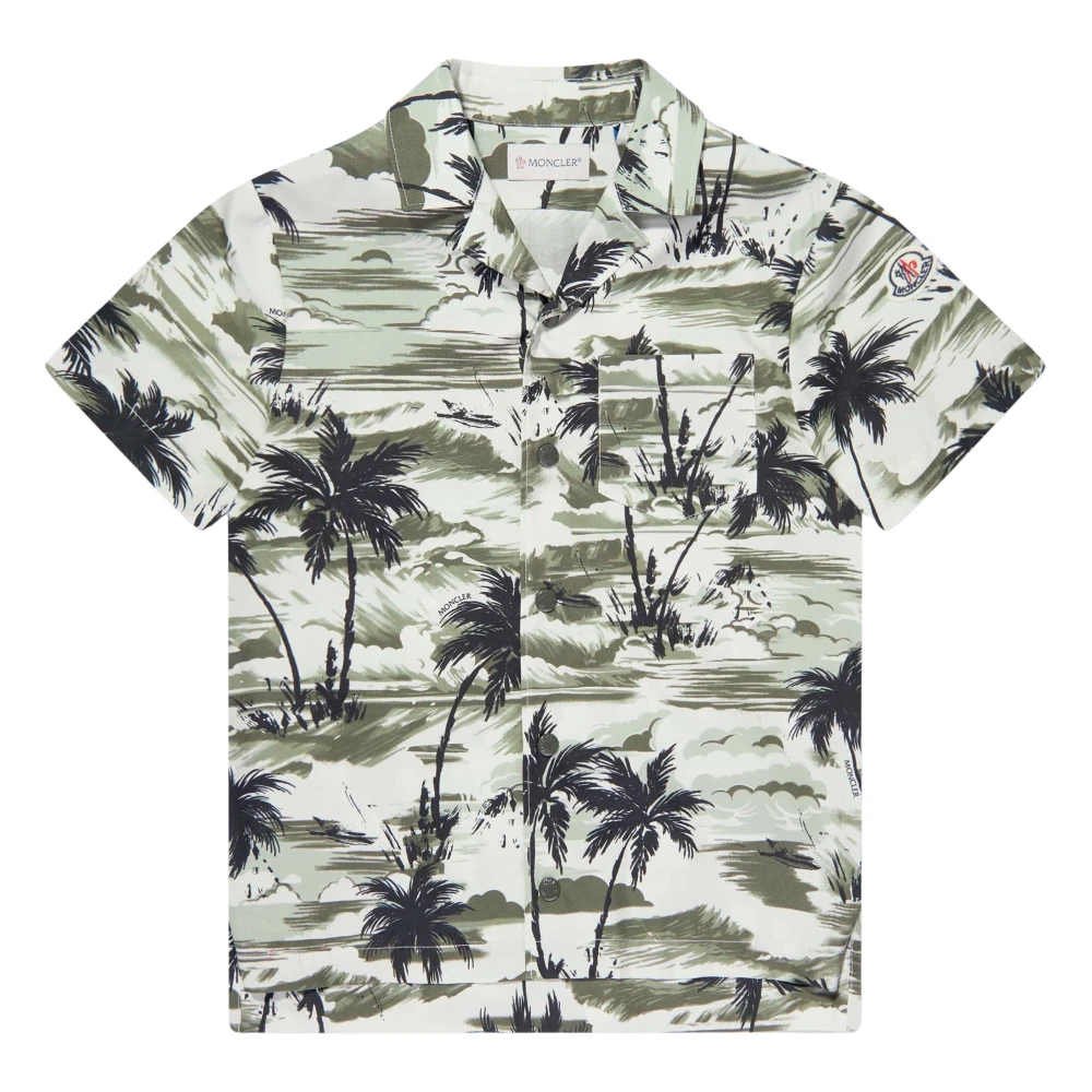 Moncler Men's Palm Trees Shirt
