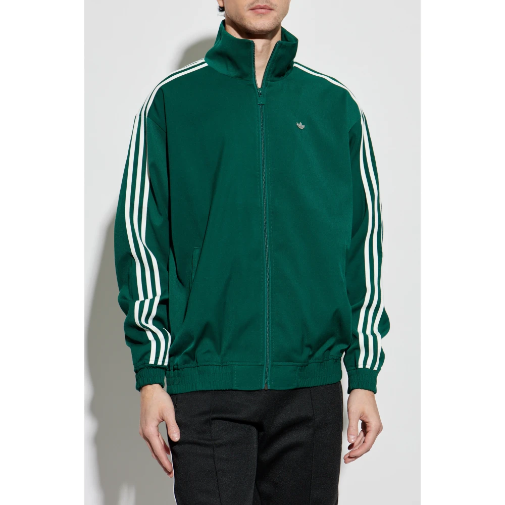 adidas Originals Sweatshirt met logo-vormige applicatie Green Heren