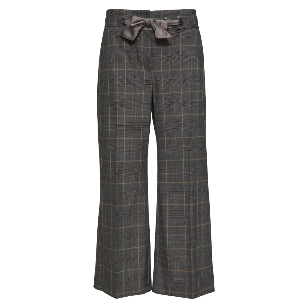 s.Oliver Geruite Culotte met Strikceintuur Multicolor Dames