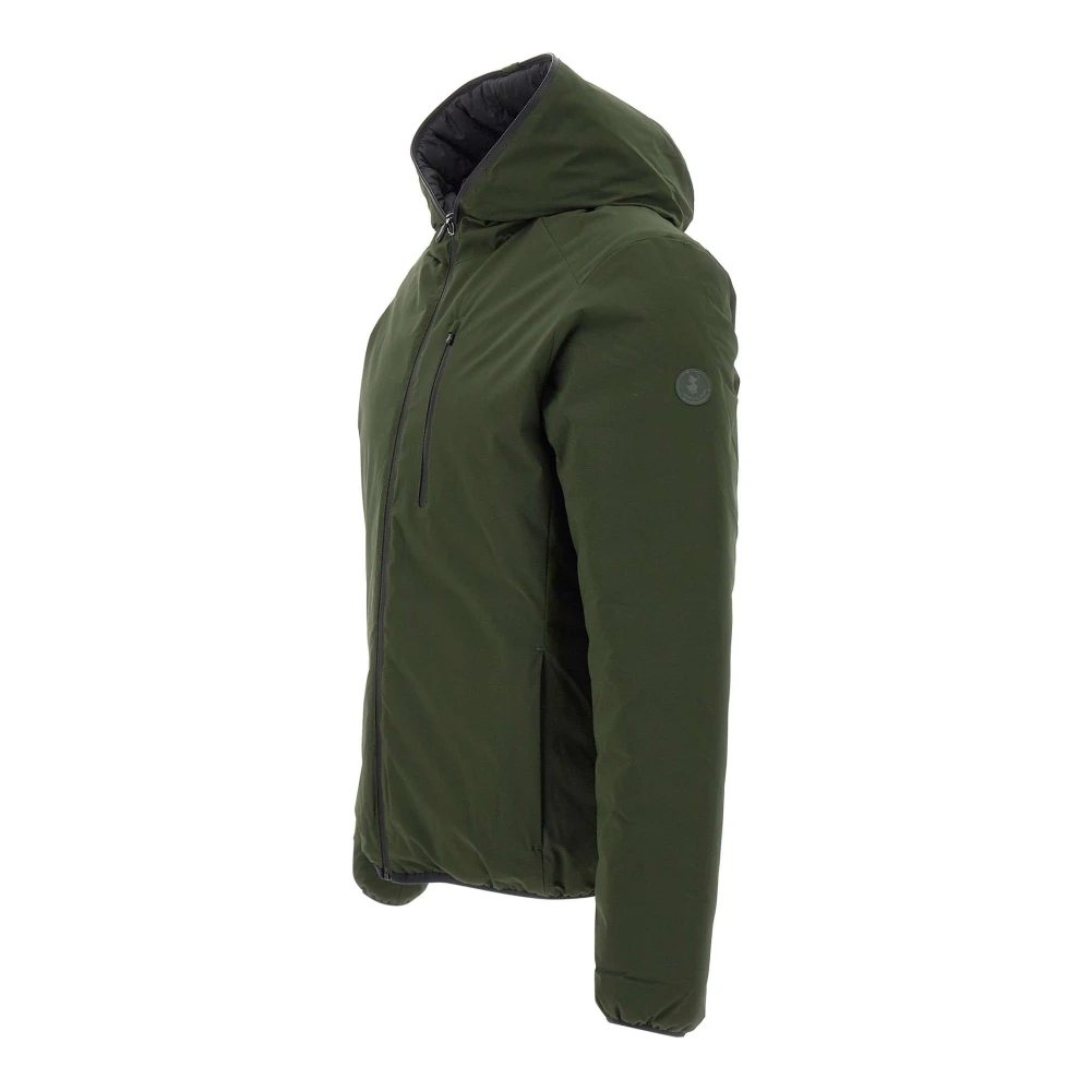 Save The Duck Omkeerbare Groen Zwarte Herenjas Green Heren