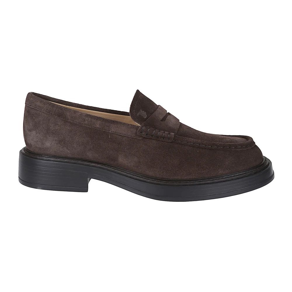 Tod's Men's Brown Loafers, 10 Uk, Mocassino Extralight