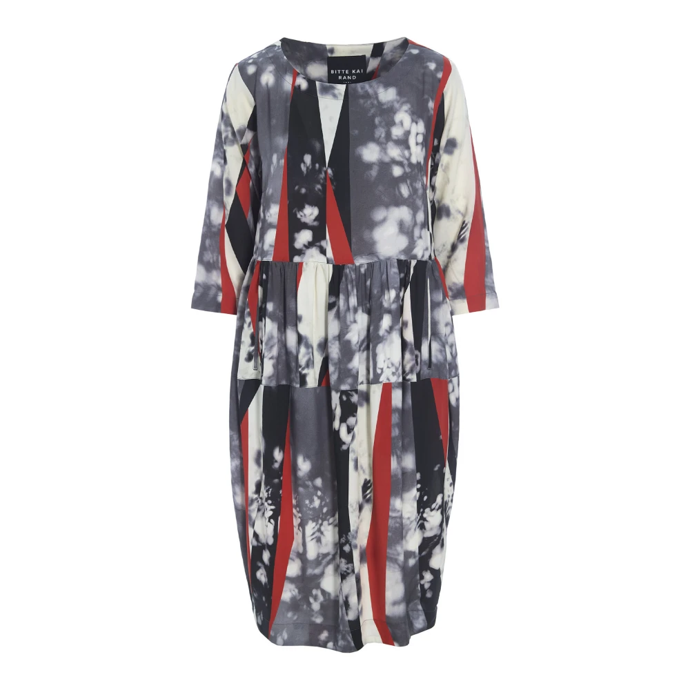 Bitte Kai Rand Dramatische Print Korte Jurk Fukinsei Multicolor Dames