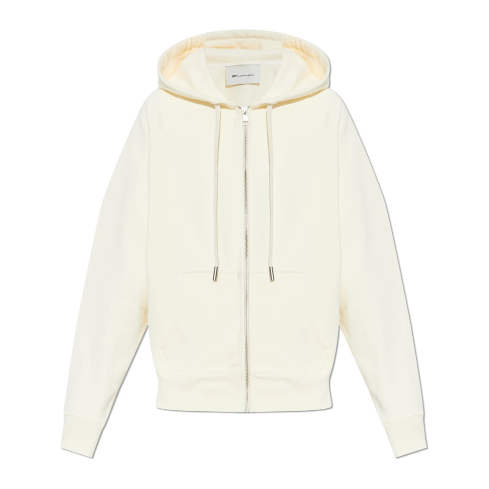 Ami Paris Vrouw Beige The Hoodie