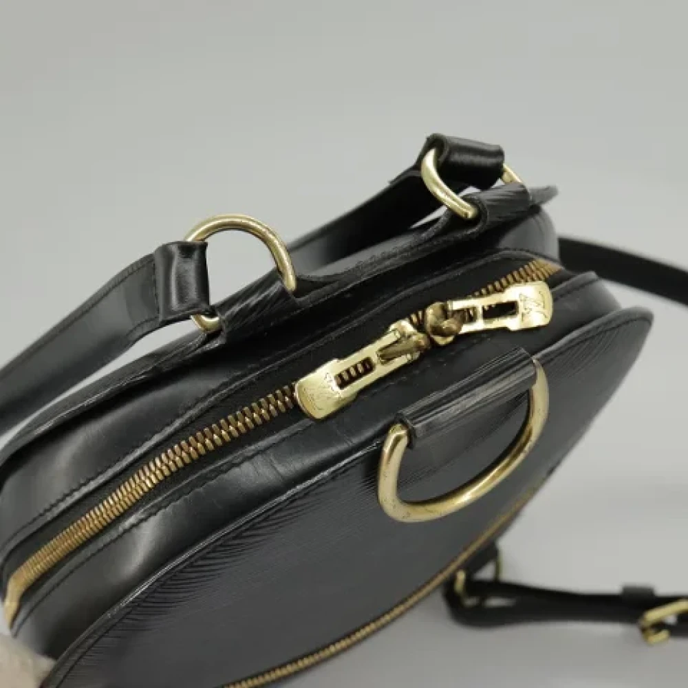 Louis Vuitton Vintage Pre-owned Leather shoulder-bags Black Dames