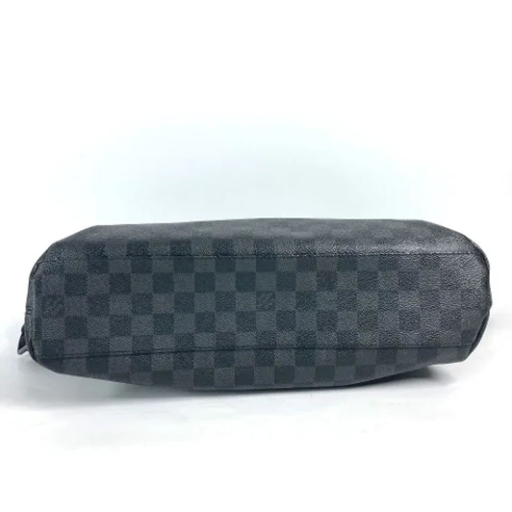 Louis Vuitton Vintage Pre-owned Cotton louis-vuitton-bags Black Dames