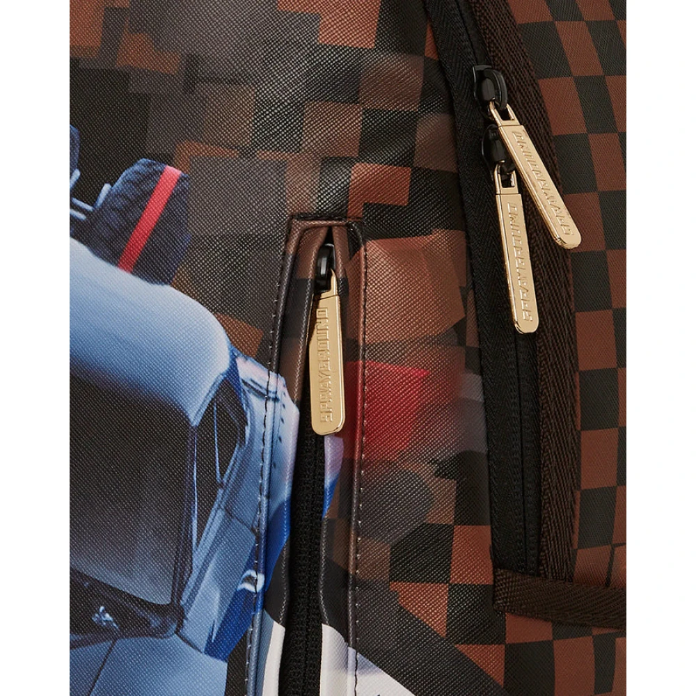 Sprayground Stijlvolle Rugzak voor Dagelijks Gebruik Brown Unisex