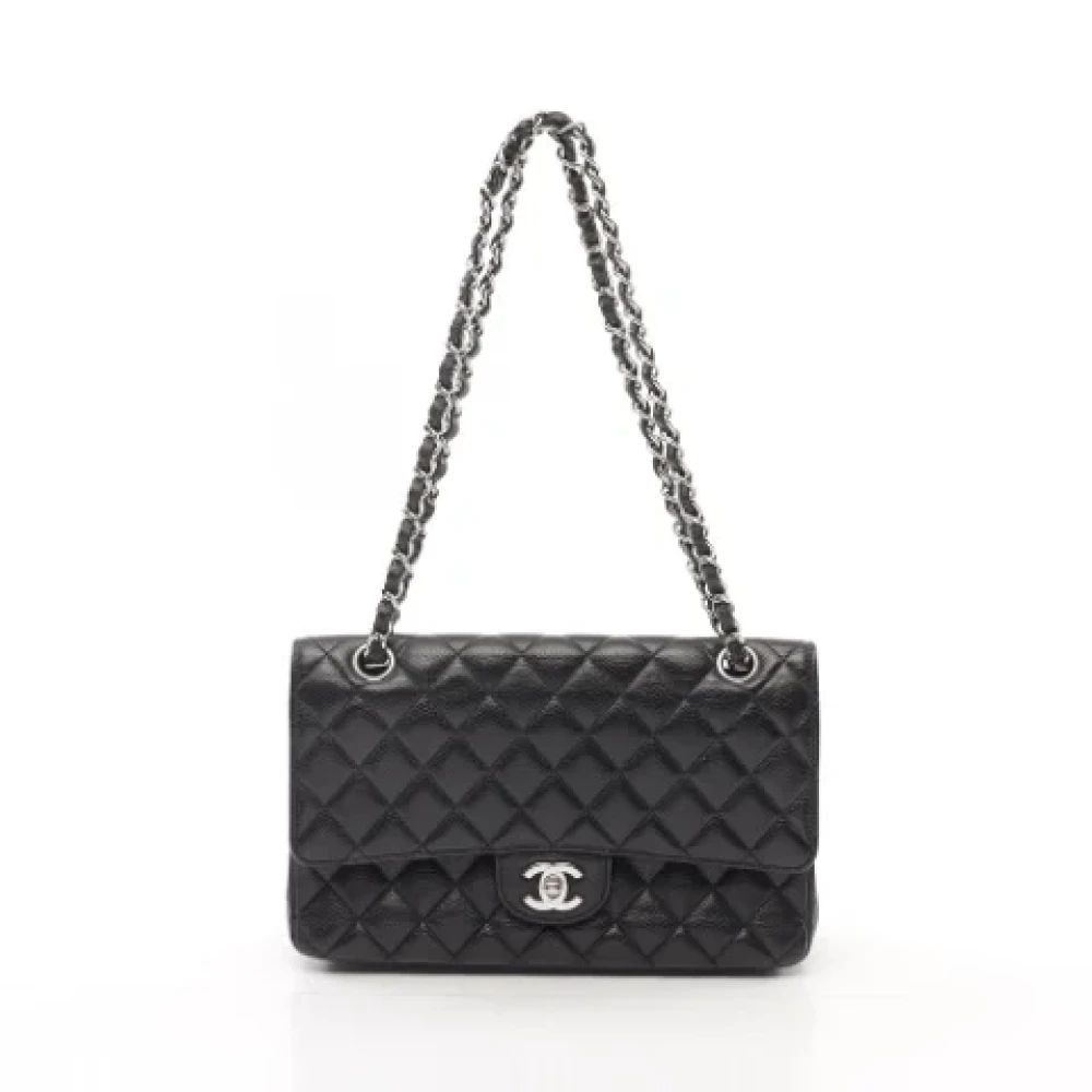 Chanel Vintage Pre-owned Leather chanel-bags Black Dames