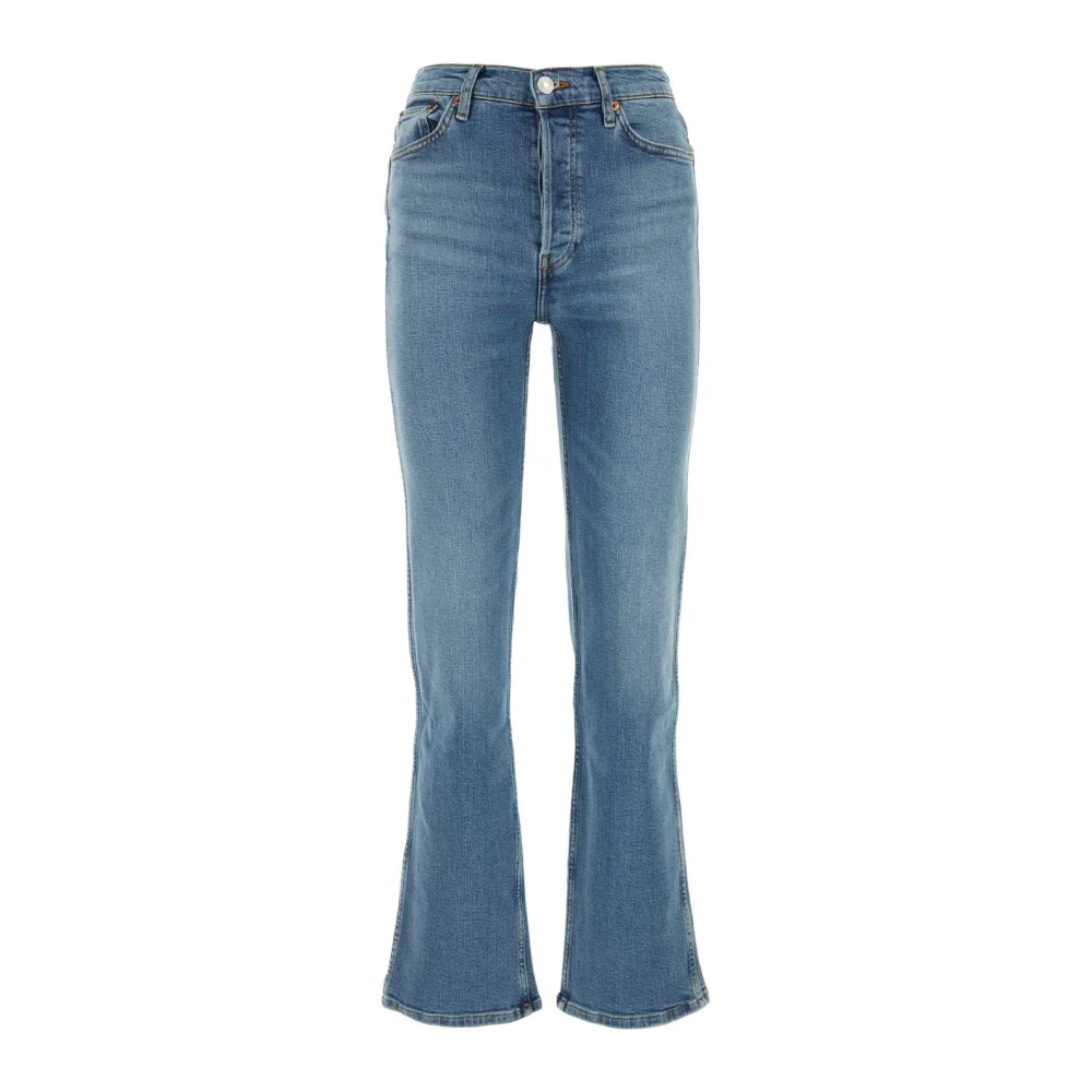 Re/Done Flared Jeans Blue, Dam