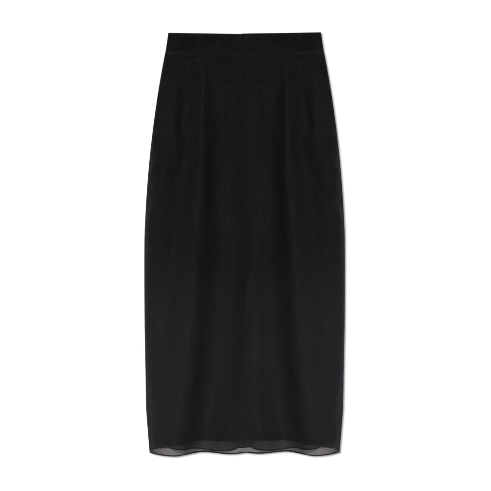 Dolce & Gabbana Vrouw Zwart Rokken Dames, S, Zijden Rok