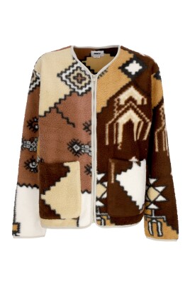 ornate-liner-sherpa-jacket-brown-multi