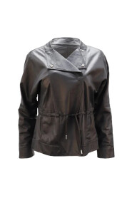 Pre-owned Leather tops