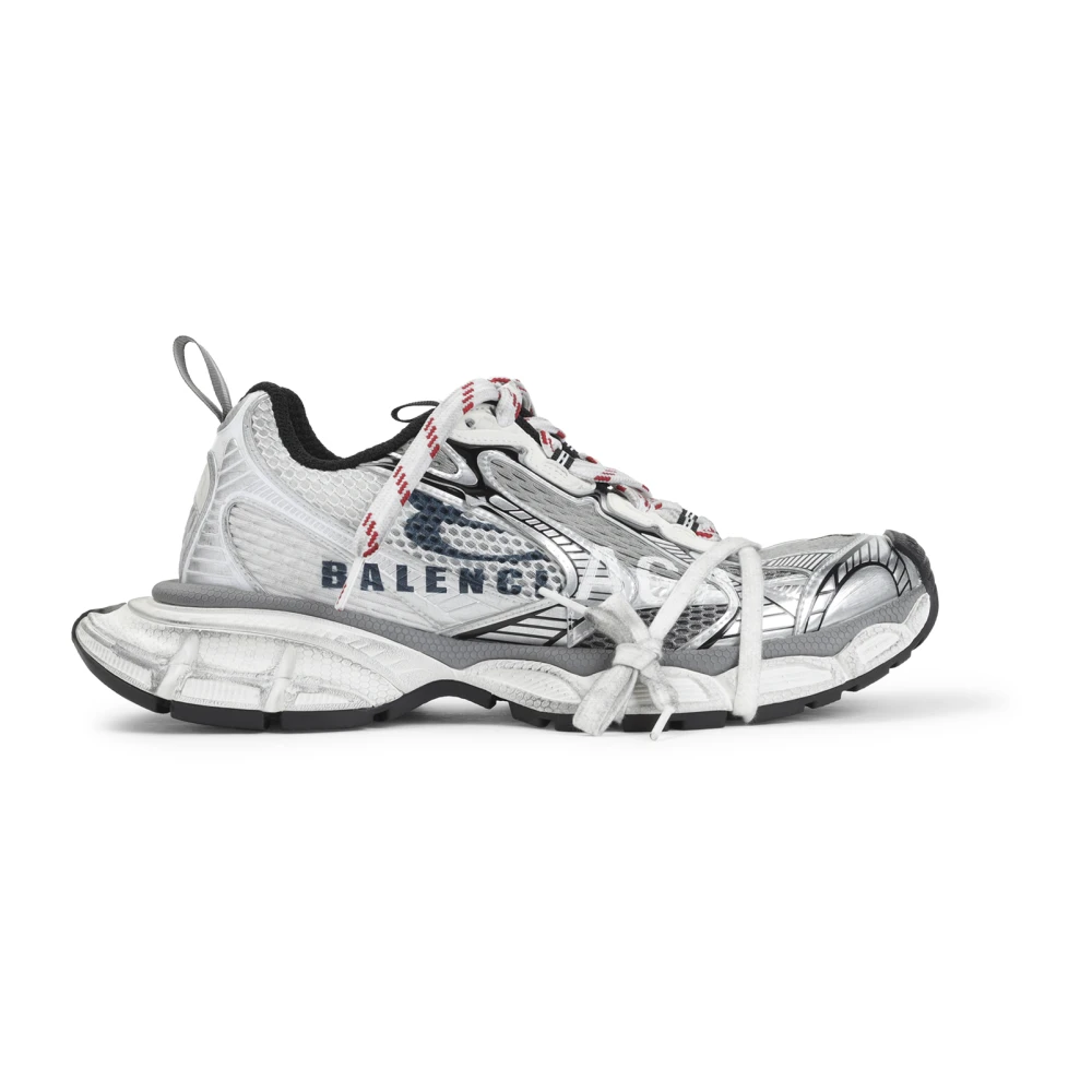 Balenciaga 3XL Split Logo Sneaker Heren Schoenen Wit