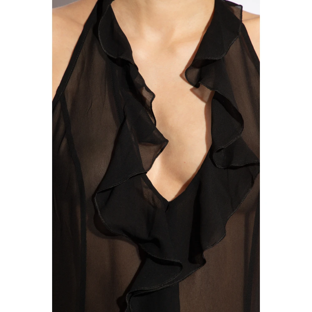 Misbhv Transparante jurk Black Dames