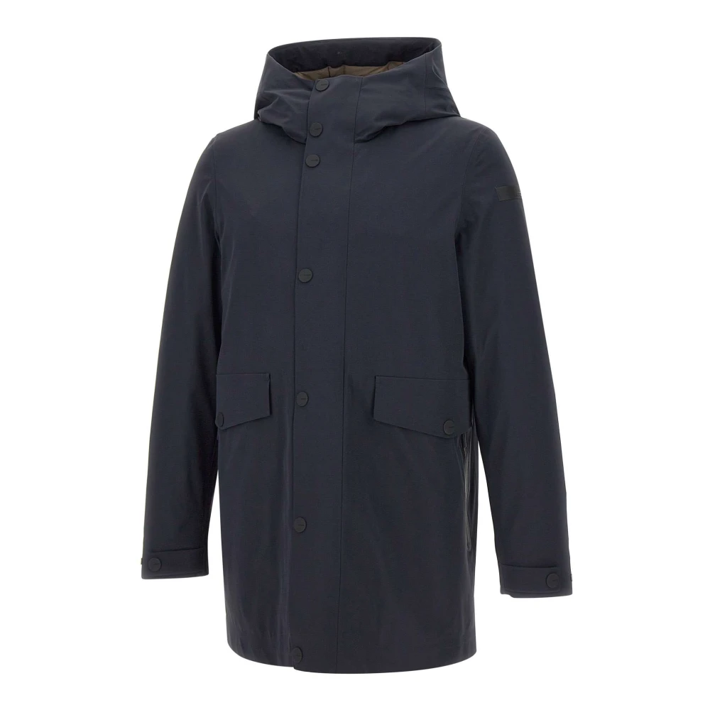 RRD Blauwe Ei Drijvende Parka Jas Blue Heren