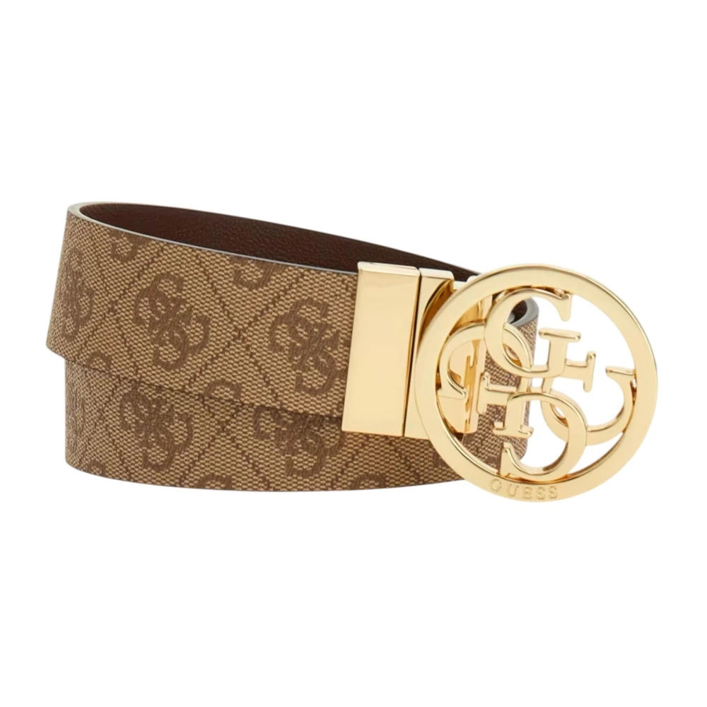 Guess , Belts, Female, Brown, M, Noelle Adj & Rev Pant Belt H35 - Image 4