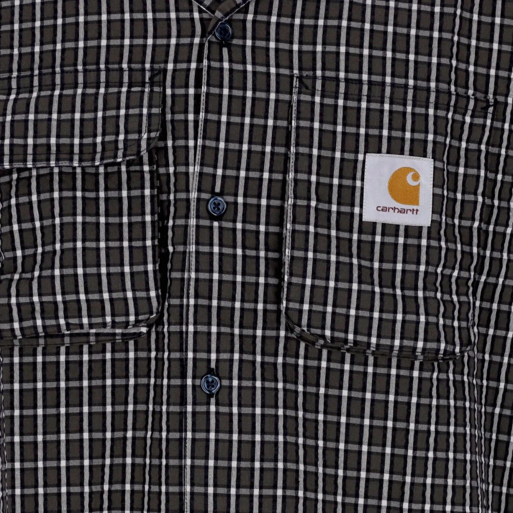 Carhartt WIP Korte Mouw Cypress Herenoverhemd Multicolor Heren