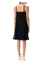 robe-noire-mini-plissee-a-col-halter