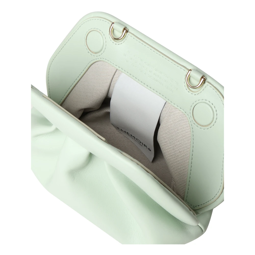 THEMOIRè Mint Groene Clutch Tas met Riem Green Dames