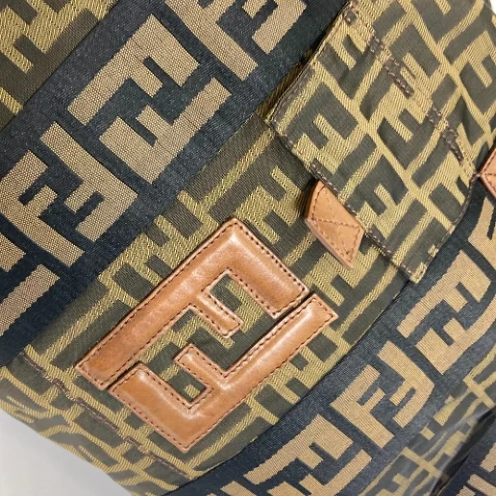 Fendi Vintage Pre-owned Leather fendi-bags Brown Dames