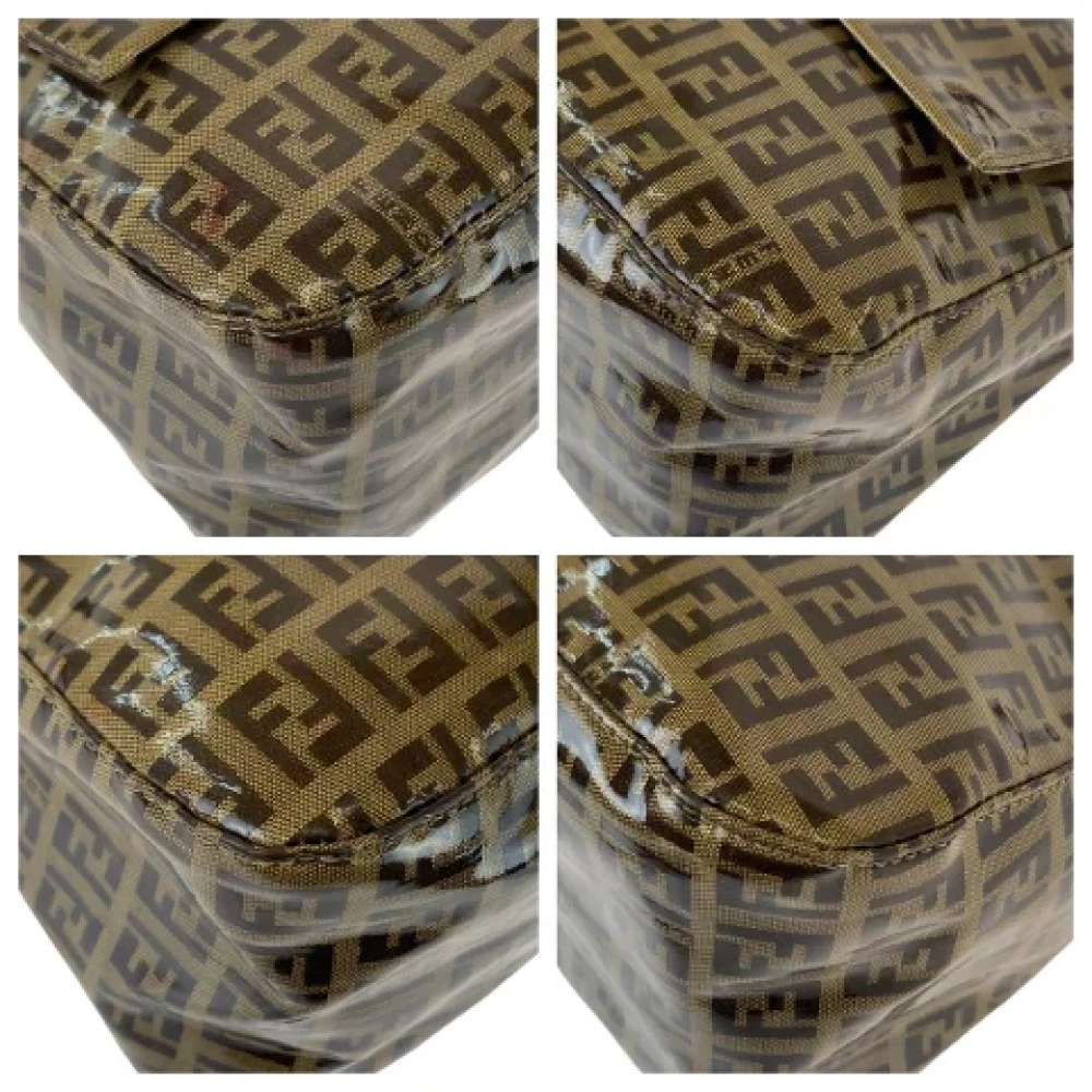 Fendi Vintage Pre-owned Canvas fendi-bags Brown Dames