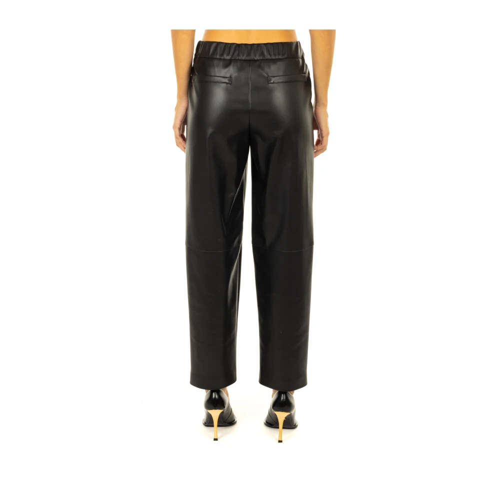 Alpha Studio Zwarte Rechte Broek Black Dames
