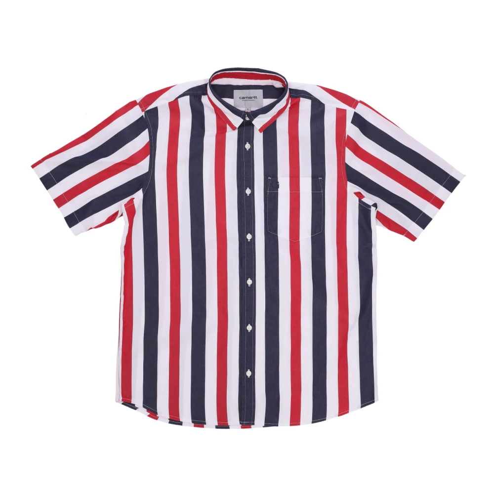 Carhartt Wip Elcano Shirt - Kortärmad Herr T-shirt Multicolor, Herr